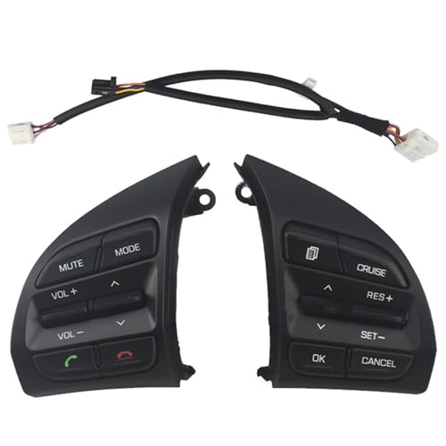 Multifunktions-Lenkradschalter Für Hyundai Für Elantra 1,4 T 2016 2017 2018 Lenkrad Tempomat Tasten(1 Set.) von SGHFUVE