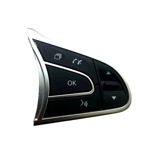 Multifunktions-Lenkradschalter Für Koleos 2016-2023 Lenkrad Multifunktionstaste Audio-Lautstärkeregler Schalter Auto-Internes Zubehör(Only Right) von SGHFUVE
