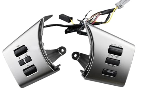 Multifunktions-Lenkradschalter Für Nissan Für Pathfinder Für Xterra Für Frontier 2009-2012 Lenkrad Audio Lautstärke Musik Control Button Schalter von SGHFUVE