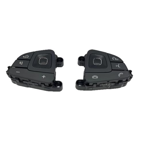 Multifunktions-Lenkradschalter Innenraum Multifunktions-Lenkradschalterknopf Für Benz Für E-Klasse W213 W238 E200 E300 E400 2016-2018(Black-Left Right) von SGHFUVE