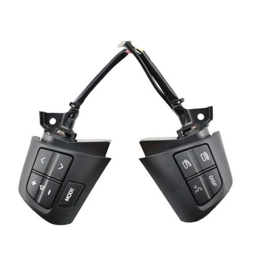 Multifunktions-Lenkradschalter Lenkrad Audio Control Taste 8425002230 Für TOYOTA Für COROLLA Für Auris ADE150 NDE150 NRE150 2010-2013(Schwarz) von SGHFUVE