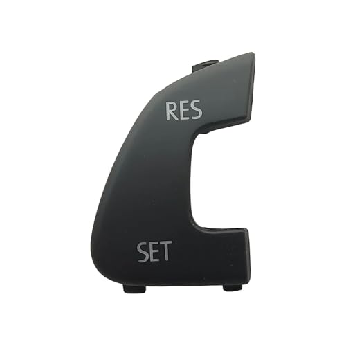 Multifunktions-Lenkradschalter Lenkrad Lautstärke RES SET Taste Abdeckkappe Trim Für VW Für Golf Für Passat B8 Für Jetta Für Sharan Für Arteon(RES SET) von SGHFUVE