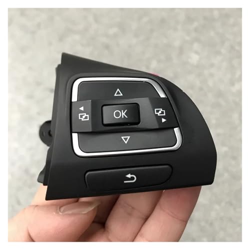 Multifunktions-Lenkradschalter Lenkrad Multifunktionstaste 5C0 959 537 B 538 Für VW Für Tiguan Für Touran Für Amarok Für Caddy(Recht) von SGHFUVE
