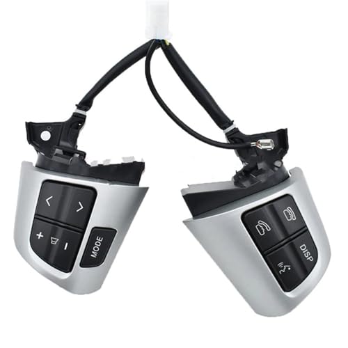 Multifunktions-Lenkradschalter Lenkrad Schalter Tasten Für Toyota Für Corolla Für Wish Für Altis 84250-02230 8425002230 2010-2013(Silver button) von SGHFUVE