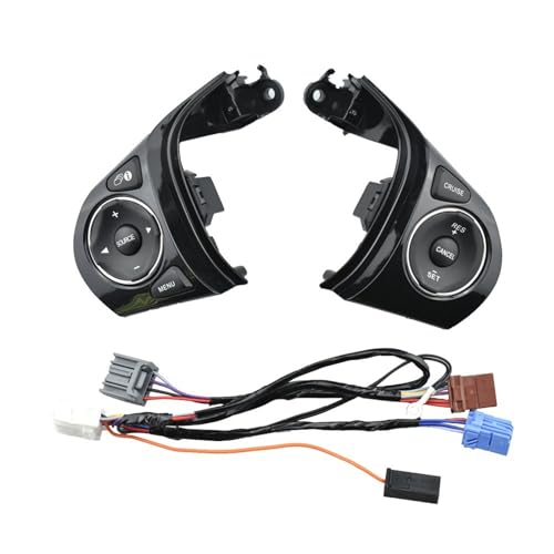 Multifunktions-Lenkradschalter Lenkradsteuerung Schalter Cruise Taste Für Jade Für Civic 2012 2013 2014 2015 35880-TR6-A01(1-Switch plus cable) von SGHFUVE