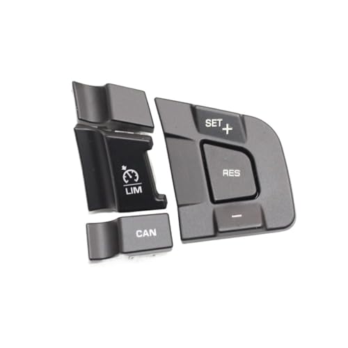 Multifunktions-Lenkradschalter Links/rechts Auto Lenkradschalter Knopfabdeckung Trim Für Land Für Rover Für Discovery Für Sport 2015 2016 2017 2018 2019(Right Set) von SGHFUVE