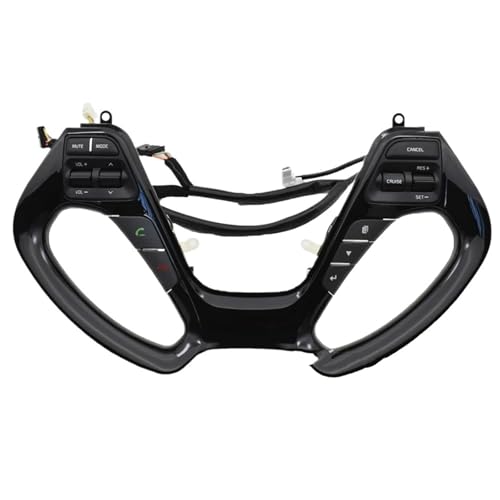 Multifunktions-Lenkradschalter Multifunktions-Lenkrad-Taste Für Kia Für Rio 3 K3 K3S 2011–2017 Criuse Controller Autoschalter(Piano black Switch) von SGHFUVE