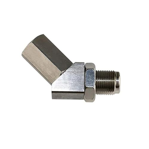 Universal Edelstahl 135 Grad Für Mini O2 Sauerstoff Sensor Steckdosen Katalysator Stecker Lambdasensor von SGHFUVE