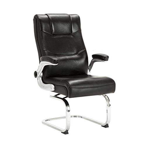 Bürostuhl Schreibtischstuhl Bürostuhl Hohe Rückenlehne PU-Sitz Armlehne Computer-Schreibtischstuhl Executive Stahlrahmen Konferenzstuhl Langlebig Stark, Black Bürostuhl Schreibtischstuhl Bürostuhl Hohe Rückenlehne PU-Sitz Armlehne Computer-Schreibtischstuhl Executive Stahlrahmen Konferenzstuhl Langlebig Stark, Black von SGKOMN