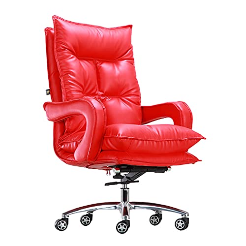 SGKOMN Büro-Computerstuhl, ergonomischer Schreibtischstuhl, 360-Grad-Drehstuhl, Dickes Sitzkissen mit einziehbarer Fußstütze und Metallbasis für das Home Office,B, J SGKOMN Büro-Computerstuhl, ergonomischer Schreibtischstuhl, 360-Grad-Drehstuhl, Dickes Sitzkissen mit einziehbarer Fußstütze und Metallbasis für das Home Office,B, J von SGKOMN