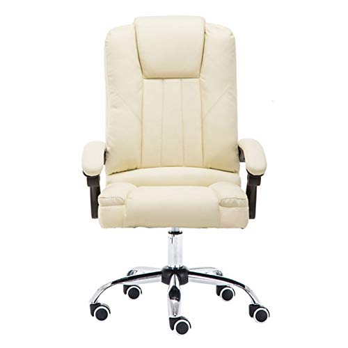 SGKOMN Bürostuhl Drehbarer Schreibtischstuhl Ergonomischer Bürostuhl Bequemer Computerstuhl mit Sitzunterstützung Heimdrehstuhl Liegestuhl mit Verstellbarer Armlehne Ergono von SGKOMN
