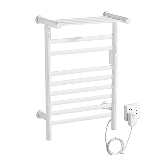 SGKOMN Elektrischer Handtuchhalter, gerader beheizter Handtuchhalter aus Aluminiumlegierung, an der Wand montierter elektrischer Handtuchwärmer mit integriertem Timer, Temperaturreg, 110v-Right Line SGKOMN Elektrischer Handtuchhalter, gerader beheizter Handtuchhalter aus Aluminiumlegierung, an der Wand montierter elektrischer Handtuchwärmer mit integriertem Timer, Temperaturreg, 110v-Right Line von SGKOMN