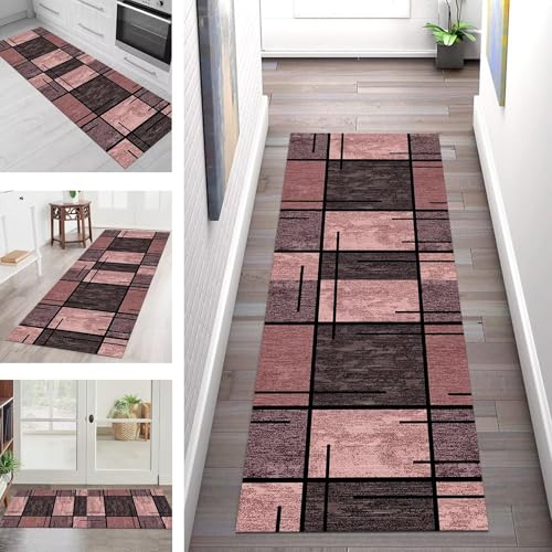 SGLGSTORE Teppich Läufer Flur Küche rutschfest Waschbar Schmutzfangmatte 50X50CM Teppichläufer Kücheläufer Rot Schwarz Teppichmatte Wohnzimmer Schlafzimmer Esszimmer Flurteppich Schmutzfangteppich SGLGSTORE Teppich Läufer Flur Küche rutschfest Waschbar Schmutzfangmatte 50X50CM Teppichläufer Kücheläufer Rot Schwarz Teppichmatte Wohnzimmer Schlafzimmer Esszimmer Flurteppich Schmutzfangteppich von SGLGSTORE