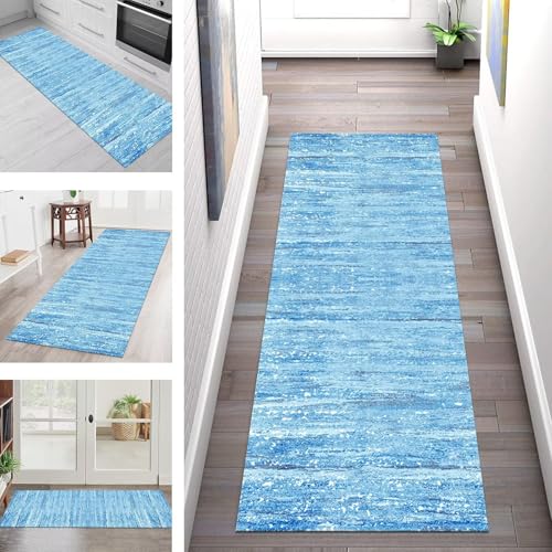 SGLGSTORE Teppich Läufer Flur Küche rutschfest Waschbar Schmutzfangmatte Abstrakt Teppichläufer Küchenläufer Teppichmatten 40X60CM Läufer Wohnzimmer Schlafzimmer Meterware Schmutzfangteppich von SGLGSTORE