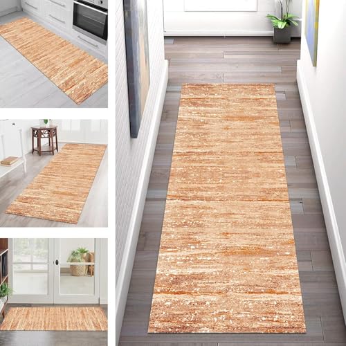 SGLGSTORE Teppich Läufer Flur Küche rutschfest Waschbar Schmutzfangmatte Abstrakt Teppichläufer Küchenläufer Teppichmatten 40X90CM Läufer Wohnzimmer Schlafzimmer Meterware Schmutzfangteppich von SGLGSTORE