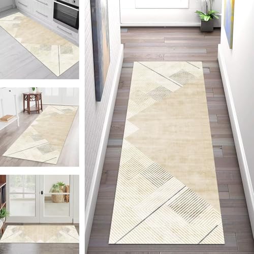 SGLGSTORE Teppich Läufer Flur Küche rutschfest Waschbar Schmutzfangmatte Braun Teppichläufer Küchenläufer Teppichmatten 50X120CM Läufer Wohnzimmer Schlafzimmer Meterware Schmutzfangteppich SGLGSTORE Teppich Läufer Flur Küche rutschfest Waschbar Schmutzfangmatte Braun Teppichläufer Küchenläufer Teppichmatten 50X120CM Läufer Wohnzimmer Schlafzimmer Meterware Schmutzfangteppich von SGLGSTORE