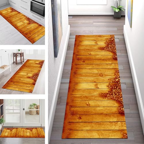 SGLGSTORE Teppich Läufer Flur Küche rutschfest Waschbar Schmutzfangmatte Gelb Orange Rot Teppichläufer Küchenläufer Teppichmatten 120X450CM Läufer Wohnzimmer Schlafzimmer Meterware Schmutzfangteppich SGLGSTORE Teppich Läufer Flur Küche rutschfest Waschbar Schmutzfangmatte Gelb Orange Rot Teppichläufer Küchenläufer Teppichmatten 120X450CM Läufer Wohnzimmer Schlafzimmer Meterware Schmutzfangteppich von SGLGSTORE