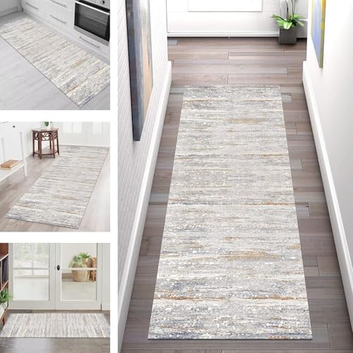 SGLGSTORE Teppich Läufer Flur Küche rutschfest Waschbar Schmutzfangmatte Grau Blau Teppichläufer Kücheläufer 70X180CM Teppichmatte Meterware Wohnzimmer Schlafzimmer Schmutzfangteppich Flurläufer SGLGSTORE Teppich Läufer Flur Küche rutschfest Waschbar Schmutzfangmatte Grau Blau Teppichläufer Kücheläufer 70X180CM Teppichmatte Meterware Wohnzimmer Schlafzimmer Schmutzfangteppich Flurläufer von SGLGSTORE