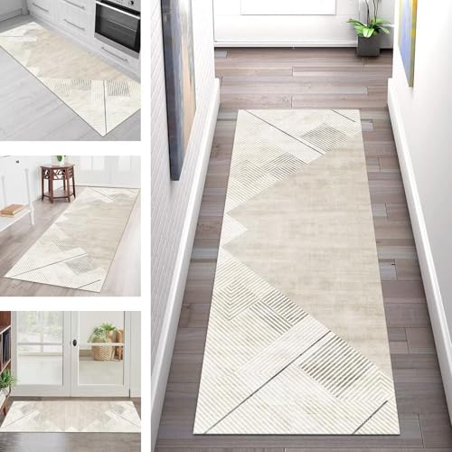 SGLGSTORE Teppich Läufer Flur Küche rutschfest Waschbar Schmutzfangmatte Hellbraun Teppichläufer Küchenläufer Teppichmatten 80X450CM Läufer Wohnzimmer Schlafzimmer Meterware Schmutzfangteppich SGLGSTORE Teppich Läufer Flur Küche rutschfest Waschbar Schmutzfangmatte Hellbraun Teppichläufer Küchenläufer Teppichmatten 80X450CM Läufer Wohnzimmer Schlafzimmer Meterware Schmutzfangteppich von SGLGSTORE