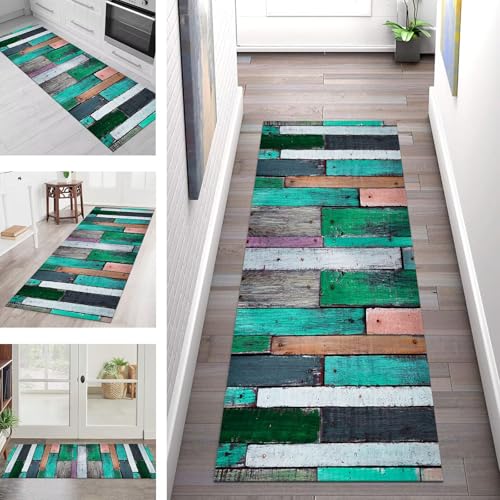 SGLGSTORE Teppich Läufer Flur Küche rutschfest Waschbar Schmutzfangmatte Mehrfarbig Teppichläufer Küchenläufer Teppichmatten 80X450CM Läufer Wohnzimmer Schlafzimmer Meterware Schmutzfangteppich SGLGSTORE Teppich Läufer Flur Küche rutschfest Waschbar Schmutzfangmatte Mehrfarbig Teppichläufer Küchenläufer Teppichmatten 80X450CM Läufer Wohnzimmer Schlafzimmer Meterware Schmutzfangteppich von SGLGSTORE