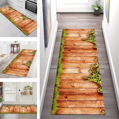 SGLGSTORE Teppich Läufer Flur Küche rutschfest Waschbar Schmutzfangmatte Orange Rot Grün Teppichläufer Küchenläufer Teppichmatten 90X100CM Läufer Wohnzimmer Schlafzimmer Meterware Schmutzfangteppich SGLGSTORE Teppich Läufer Flur Küche rutschfest Waschbar Schmutzfangmatte Orange Rot Grün Teppichläufer Küchenläufer Teppichmatten 90X100CM Läufer Wohnzimmer Schlafzimmer Meterware Schmutzfangteppich von SGLGSTORE