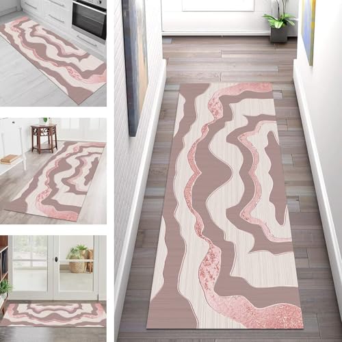 SGLGSTORE Teppich Läufer Flur Küche rutschfest Waschbar Schmutzfangmatte Rot Grau Abstrakt Teppichläufer Kücheläufer 110X300CM Teppichmatte Meterware Wohnzimmer Schlafzimmer Schmutzfangteppich SGLGSTORE Teppich Läufer Flur Küche rutschfest Waschbar Schmutzfangmatte Rot Grau Abstrakt Teppichläufer Kücheläufer 110X300CM Teppichmatte Meterware Wohnzimmer Schlafzimmer Schmutzfangteppich von SGLGSTORE