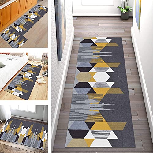 SGLGSTORE Teppich Läufer Flur rutschfest Polyester Küchenläufer, Modern Korridor Teppichläufer Waschbar Küche Schlafzimmer Wohnzimmer Küchenbodenmatte Meterware Breite 60cm/ 70cm/ 80cm/ 90cm/ 100cm SGLGSTORE Teppich Läufer Flur rutschfest Polyester Küchenläufer, Modern Korridor Teppichläufer Waschbar Küche Schlafzimmer Wohnzimmer Küchenbodenmatte Meterware Breite 60cm/ 70cm/ 80cm/ 90cm/ 100cm von SGLGSTORE