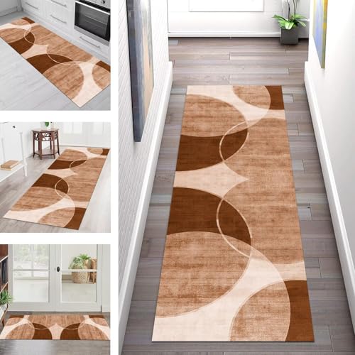 Teppich Läufer Flur Küche rutschfest Waschbar Schmutzfangmatte 110X150CM Teppichläufer Kücheläufer Hellbraun Teppichmatte Meterware Wohnzimmer Schlafzimmer Esszimmer Flurteppich Schmutzfangteppich Teppich Läufer Flur Küche rutschfest Waschbar Schmutzfangmatte 110X150CM Teppichläufer Kücheläufer Hellbraun Teppichmatte Meterware Wohnzimmer Schlafzimmer Esszimmer Flurteppich Schmutzfangteppich von SGLGSTORE