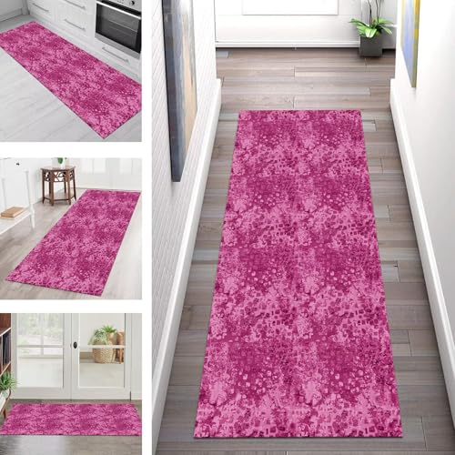 Teppich Läufer Flur Küche rutschfest Waschbar Schmutzfangmatte 44X120CM Teppichläufer Kücheläufer Hellrosa Teppichmatte Meterware Wohnzimmer Schlafzimmer Esszimmer Flurteppich Schmutzfangteppich Teppich Läufer Flur Küche rutschfest Waschbar Schmutzfangmatte 44X120CM Teppichläufer Kücheläufer Hellrosa Teppichmatte Meterware Wohnzimmer Schlafzimmer Esszimmer Flurteppich Schmutzfangteppich von SGLGSTORE