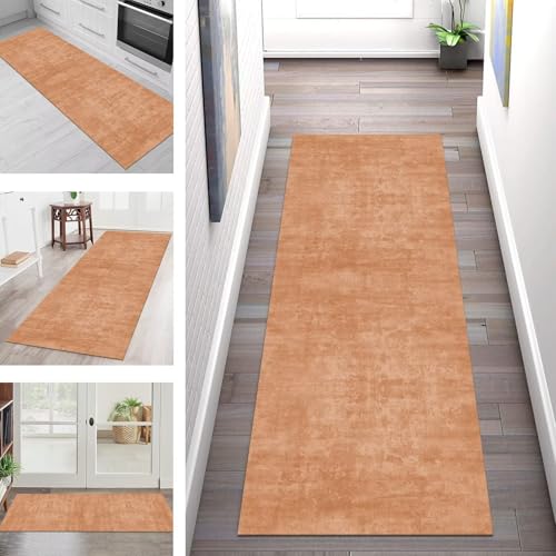 Teppich Läufer Flur Küche rutschfest Waschbar Schmutzfangmatte 60X120CM Teppichläufer Kücheläufer Orange Braun Teppichmatte Meterware Wohnzimmer Schlafzimmer Esszimmer Flurteppich Schmutzfangteppich Teppich Läufer Flur Küche rutschfest Waschbar Schmutzfangmatte 60X120CM Teppichläufer Kücheläufer Orange Braun Teppichmatte Meterware Wohnzimmer Schlafzimmer Esszimmer Flurteppich Schmutzfangteppich von SGLGSTORE