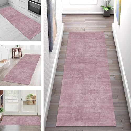 Teppich Läufer Flur Küche rutschfest Waschbar Schmutzfangmatte 80X120CM Teppichläufer Kücheläufer Rosa Abstrakt Teppichmatte Meterware Wohnzimmer Schlafzimmer Esszimmer Flurteppich Schmutzfangteppich Teppich Läufer Flur Küche rutschfest Waschbar Schmutzfangmatte 80X120CM Teppichläufer Kücheläufer Rosa Abstrakt Teppichmatte Meterware Wohnzimmer Schlafzimmer Esszimmer Flurteppich Schmutzfangteppich von SGLGSTORE
