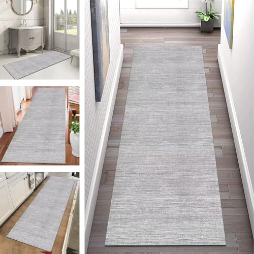 Teppich Läufer Flur Küche rutschfest waschbar Teppichläufer Lang 120X500CM Grau Kücheteppich Küchenläufer Meterware Korridor Tepiche Esszimmer Schlafzimmer Wohnzimmer Schmutzfangmatte Breit 40-120cm Teppich Läufer Flur Küche rutschfest waschbar Teppichläufer Lang 120X500CM Grau Kücheteppich Küchenläufer Meterware Korridor Tepiche Esszimmer Schlafzimmer Wohnzimmer Schmutzfangmatte Breit 40-120cm von SGLGSTORE