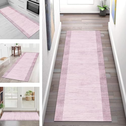 Teppich Läufer Küche Flur Wohnraum Teppichläufer Lang Küchenteppich Rutschfest Waschbar Rosa Läufer Rug Teppichmatten 40X100CM Küchenläufer Meterware Flurteppich Abstrakte Wohnzimmer Schlafzimmer Teppich Läufer Küche Flur Wohnraum Teppichläufer Lang Küchenteppich Rutschfest Waschbar Rosa Läufer Rug Teppichmatten 40X100CM Küchenläufer Meterware Flurteppich Abstrakte Wohnzimmer Schlafzimmer von SGLGSTORE