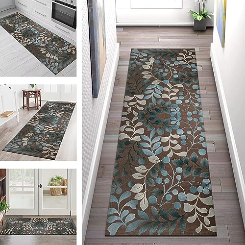 Teppich Läufer Lang Flur Küche rutschfest waschbar Korridor Tepiche Küchenläufer 60X180CM Blumen 3D Teppichläufer Matte Meterware Kücheteppich für Schlafzimmer Wohnzimmer Flurmatten Breit 40-120cm Teppich Läufer Lang Flur Küche rutschfest waschbar Korridor Tepiche Küchenläufer 60X180CM Blumen 3D Teppichläufer Matte Meterware Kücheteppich für Schlafzimmer Wohnzimmer Flurmatten Breit 40-120cm von SGLGSTORE