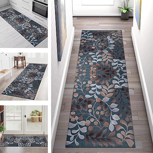 Teppich Läufer Lang Flur Küche rutschfest waschbar Korridor Tepiche Küchenläufer 70X140CM Blumen 3D Teppichläufer Matte Meterware Kücheteppich für Schlafzimmer Wohnzimmer Flurmatten Breit 40-120cm Teppich Läufer Lang Flur Küche rutschfest waschbar Korridor Tepiche Küchenläufer 70X140CM Blumen 3D Teppichläufer Matte Meterware Kücheteppich für Schlafzimmer Wohnzimmer Flurmatten Breit 40-120cm von SGLGSTORE
