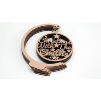 Mdf "Weihnachten Mit ...." Personalisierte Bauble, Weihnachtsgeschenk, Ornamente von SGLaserShop