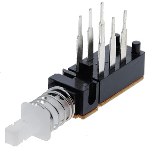 10 stücke Push-schalter A03-03 Klavier tasten schalter PS42F42 power schalter sperren keine sperre Gerade schlüssel schalter 6PIN 2X3pin(Long pin,Self-locking) von SGREHJDR