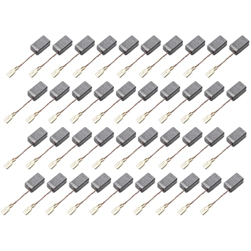 40 Stücke 6 * 8 * 14mm Motor Kohlebürsten Set for Elektrische Hammer Bohrer Winkel Grinder Power Tool Graphit Pinsel Ersatz von SGREHJDR