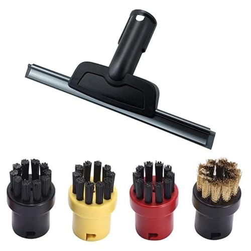 For Karcher SC2 SC3 SC4 SC5 CTK10 CTK20 Fensterdüsenschaber Rundbürste for Dampfreiniger Spiegel Feuchtigkeit, sauberer Schlitz von SGREHJDR