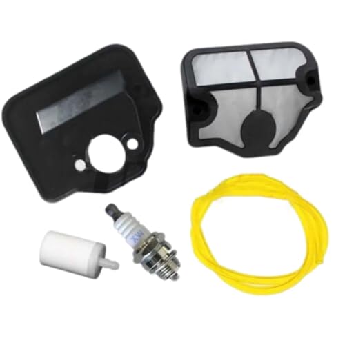 Luftfilter Zündkerze Basis Vergaser Kit Kettensäge Zubehör Teile for Husqvarna-36 41 136 136LE 137 137E 141 141LE 142 142E von SGREHJDR