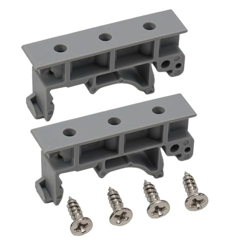 SGREHJDR PCB DIN-Schienenmontageadapter PCB-Halterungsclips Halterung 35mm Schienenmontageadapter Leiterplattenhalterungsteile(Grey) von SGREHJDR