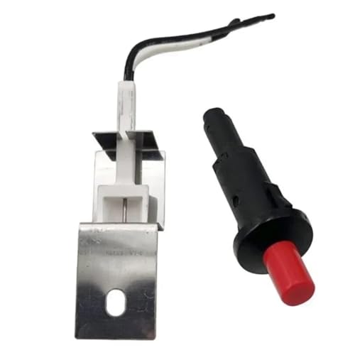 SGREHJDR Zündung Montage Ersatz Kit for Weber Q100 Q120 Q200 Q220 Q1000 Q2000 Elektronische Ignitionr Taste Set BBQ & Grill Liefert von SGREHJDR