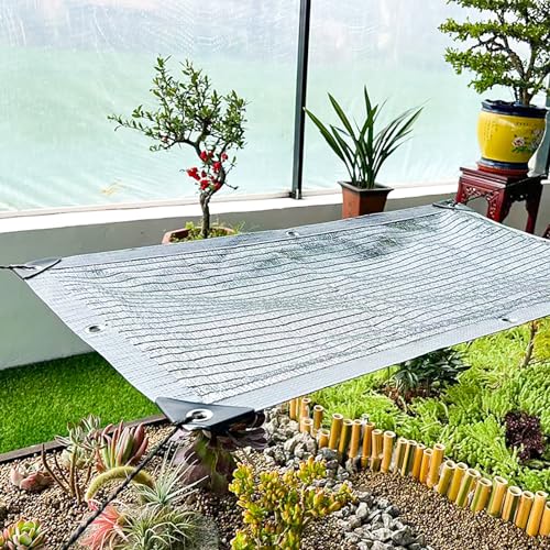 Sonnenschutz Netz, 55% UV Schattierungsnetz, Beschattung für Terrassenüberdachung,für Pergola Gewächshaus die Terrassenüberdachung,Gewächshaus, Garten (1.5x6m,Shading 55%) von SGSKEIEY
