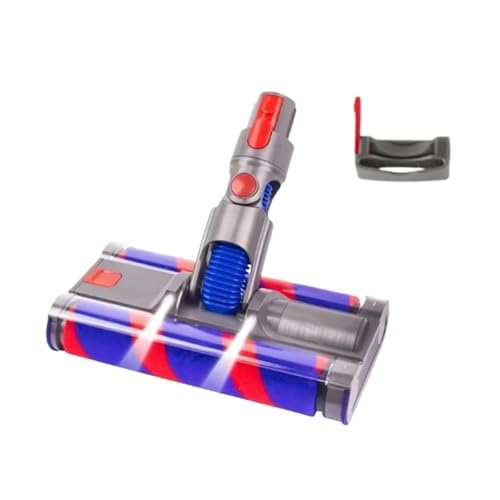 Vacuum, Ersatz-Bodenbürstenkopf for den Staubsaugermotor, kompatibel mit Dyson V7 V8 V10 V11 V15, weiche Doppelrolle mit LED-Licht,for Hardwood Floor & Carpet and Rug von SGYEPOCFQ