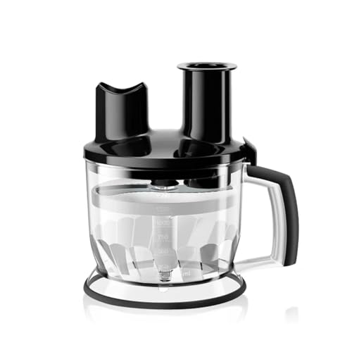 blender parts, 1500 ml Mixer-Mehrzweckschüssel, kompatibel mit Braun Mq785mq745mq705mq70 Mq705 Mq785 Mq787 Mq745 Mq5025 Mq72 von SGYEPOCFQ