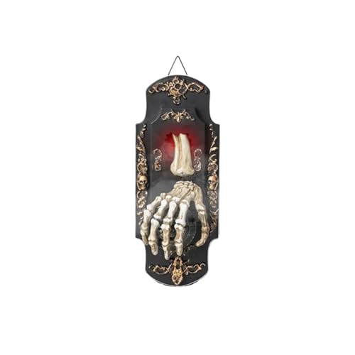halloween decorations, Pro Halloween Türklingel Tech Bewegungssensor Spray Sound Lichteffekte Touch Induktion Programmierbare Schreckenszonen Spuk Essential(1PC) von SGYEPOCFQ