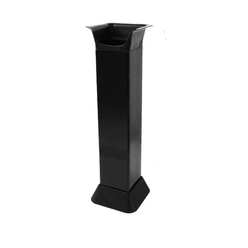knock box, Kaffee-Abklopfbehälter, Espresso-Abwurfbehälter, Kaffeesatz-Eimer, Sammelbox for Restaurant, Haushalt, Café, Baristas-Werkzeug,for Coffee Grinding(25x86cm Black) von SGYEPOCFQ