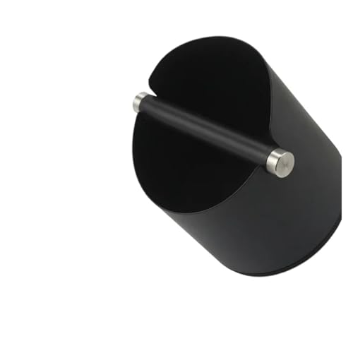 knock box, Kaffee Knock Box Edelstahl Schock Absorbieren Espresso Dump Bin Hause Gründe Eimer Barista Schleifen,for Coffee Grinding(Black-S) von SGYEPOCFQ