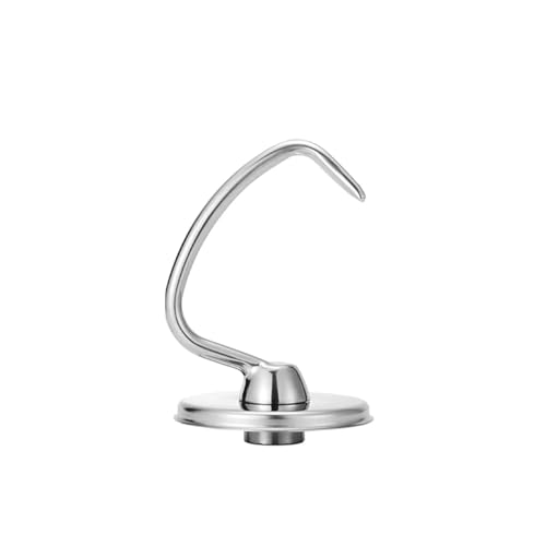 mixer attachments, Kompatibel mit KitchenAid 4,5–5 Qt Standmixer mit kippbarem Kopf, inklusive 6-Draht-Schneebesen, Flachrührer, Knethaken(Dough Hook) von SGYEPOCFQ