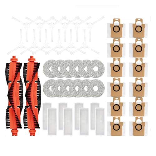 mop pads, Kompatibel for Xiaomi Mijia M30 Pro C107, Ersatz-Ersatzteile, Zubehör, Mopptuch, Staubbeutel, Hepa-Filter, Hauptbürste,for cleaner accessory(0331M30P14) von SGYEPOCFQ